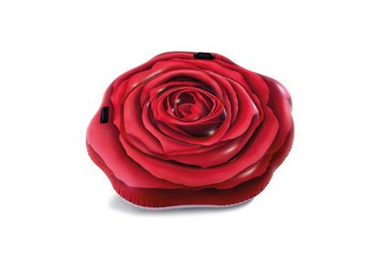 INTEX 58783 Nadmuchiwany leżak czerwona róża