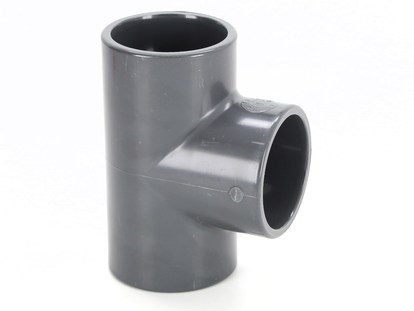 T- część PVC kąt 90 ° - 63mm