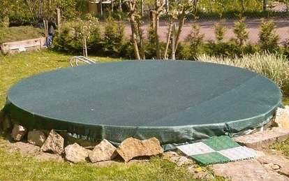 Siatka przykrywająca basen o średnicy 3,6m