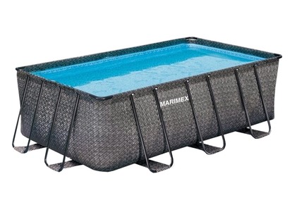 Basen Florida Premium 2,15 x 4,00 x 1,22 m - RATTAN dekor bez filtracji