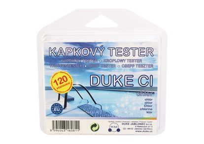 Tester kropli chloru DUKE Cl