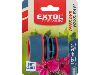 Extol premium 8876413 Złącze węża 1/2'' - 3/4''