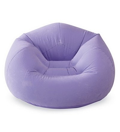 INTEX 68569 Beanless Bag Fotel fioletowy