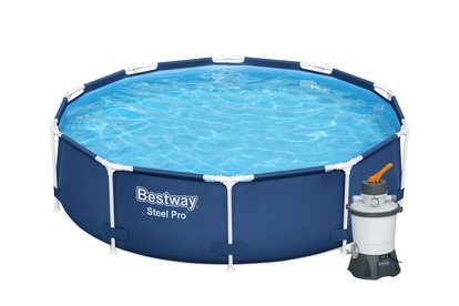 Basen Bestway o konstrukcji 3,05 x 0,76 m + filtracja piaskowa 2m3/godz.