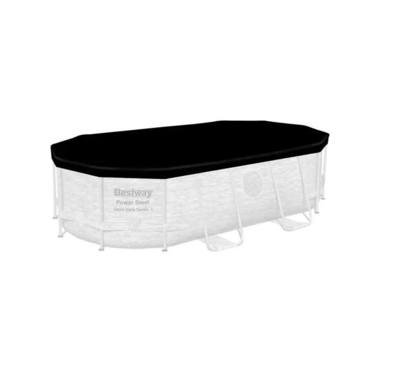 Pokrywa basenowa Bestway Power Steel™ Pools 488 x 305 cm, owalna.
