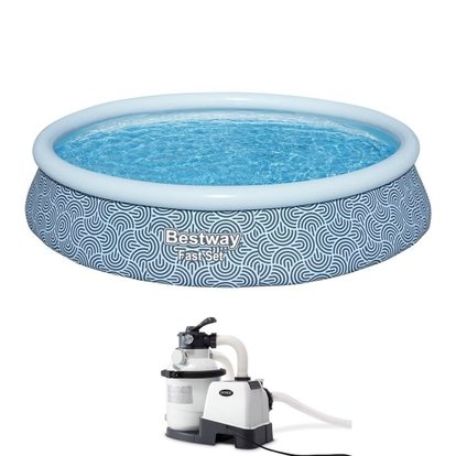 Basen Bestway 3,96 x 0,84m filtracja piaskowa 4m3/godz