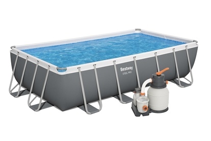 Basen Bestway o konstrukcji 5,49 x 2,74 x 1,22m zestaw z filtracją piaskową 5,6m3/godz