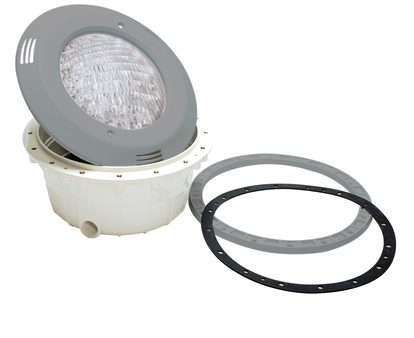 Lampa basenowa VA - 300W do basenów foliowych - jasnoszara