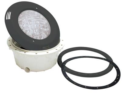 Lampa basenowa VA - 300W do basenów foliowych - ciemnoszara