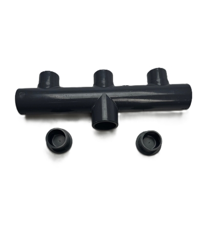 Rura PCV trójdrożna - 50mm - centralna