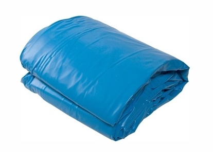 Wykładzina do basenu okrągła, 4,50 x 1,20 m, niebieska, 0,60 mm, P1