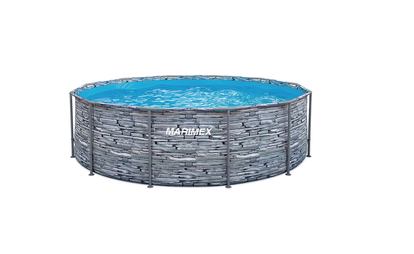 Basen Floryda 3,66 x 0,99 m, dekor - KAMIEŃ, bez filtracji