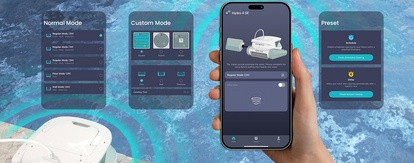 Ovládání vysavače Hydro 4 SE v aplikaci Poolmate Bot