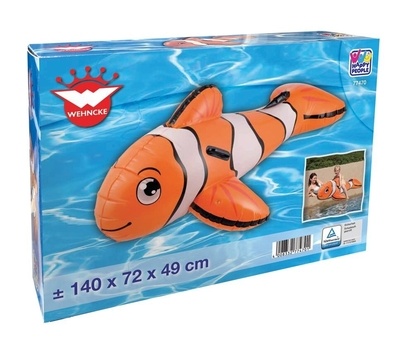 Nadmuchiwany klaun z oczami Happy People