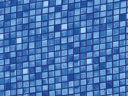 Wykładzina do basenu owalnego 8,00 x 4,16 x 1,50 m mozaika, 0,60 mm, P1