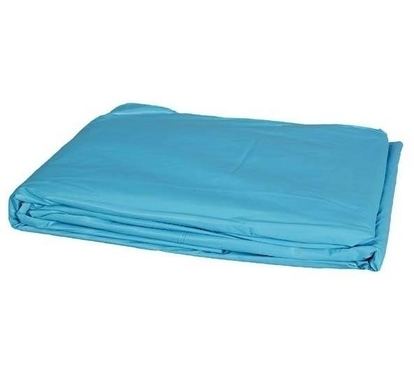 Wykładzina do basenu owalnego 5,40 x 3,60 x 1,32 m niebieska, 0,80 mm, P1